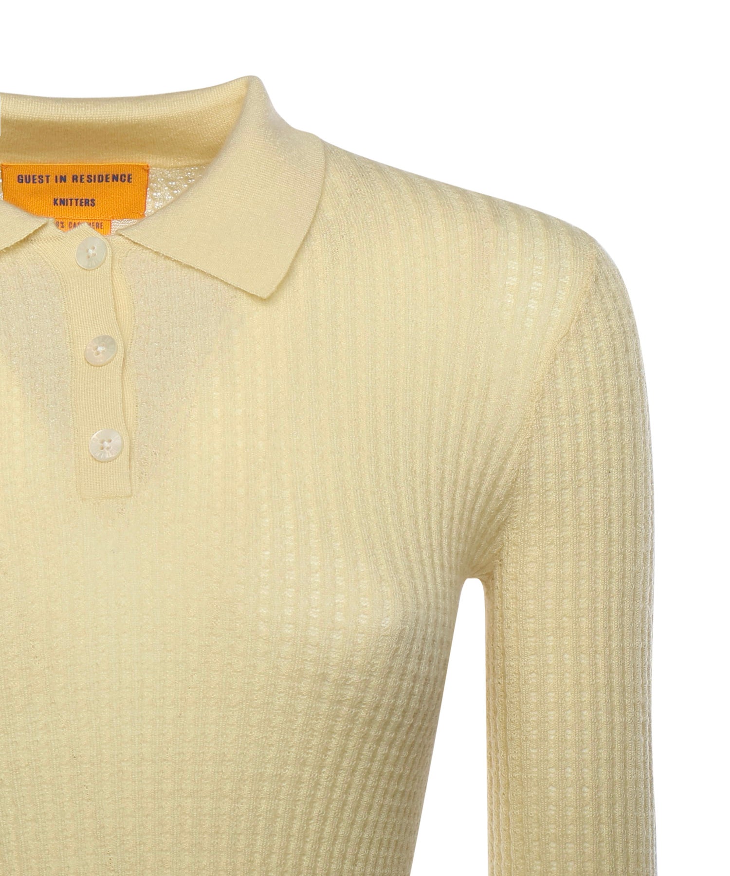 Polo Shrunken in cashmere W25611JL MIST GUEST IN RESIDENCE 