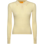 Polo Shrunken in cashmere W25611JL MIST GUEST IN RESIDENCE 