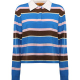 Polo Rugby a righe W38410JL TWILIGHT COMBO GUEST IN RESIDENCE 