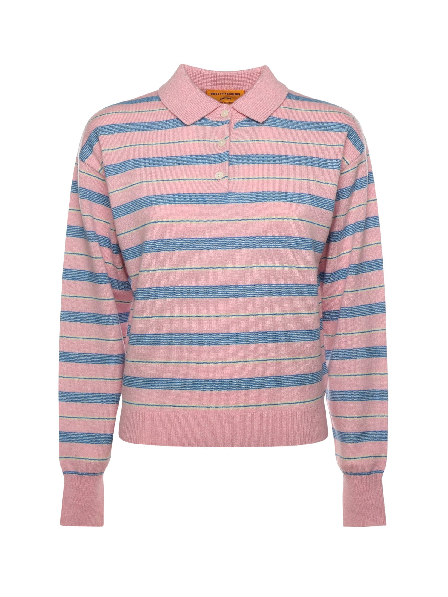 Polo Collegiate Stripe in cashmere W38510JL DAYBREAK COMBO GUEST IN RESIDENCE 