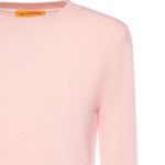 Maglione Compass Shrunken Crew in cashmere W40010PL POWDER PINK GUEST IN RESIDENCE 