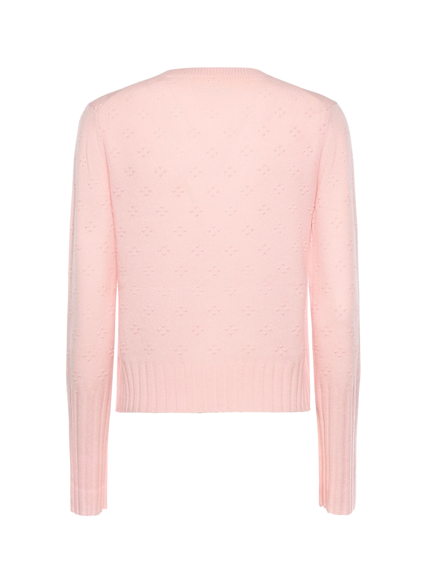 Maglione Compass Shrunken Crew in cashmere W40010PL POWDER PINK GUEST IN RESIDENCE 