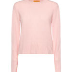 Maglione Compass Shrunken Crew in cashmere W40010PL POWDER PINK GUEST IN RESIDENCE 
