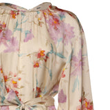 Abito con stampa floreale AB000055D 12789P9999 HERNO 