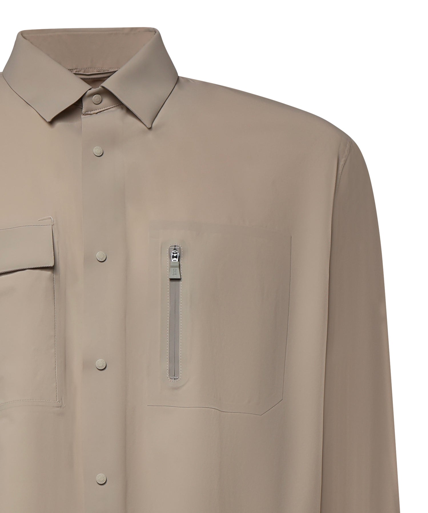 Overshirt in nylon stretch CM000004U 12691Z1985 HERNO 