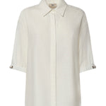 Camicia in linen blend CM000046D 126891000 HERNO 