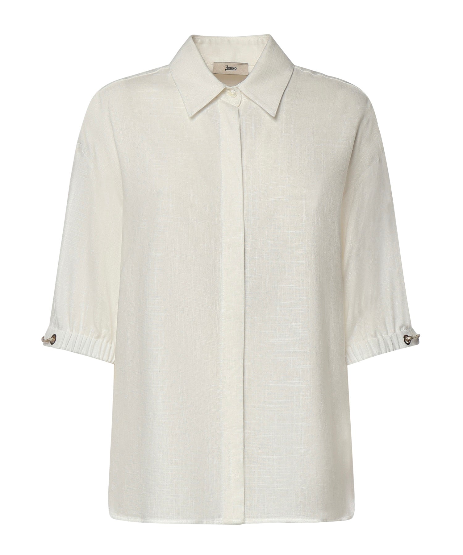 Camicia in linen blend CM000046D 126891000 HERNO 