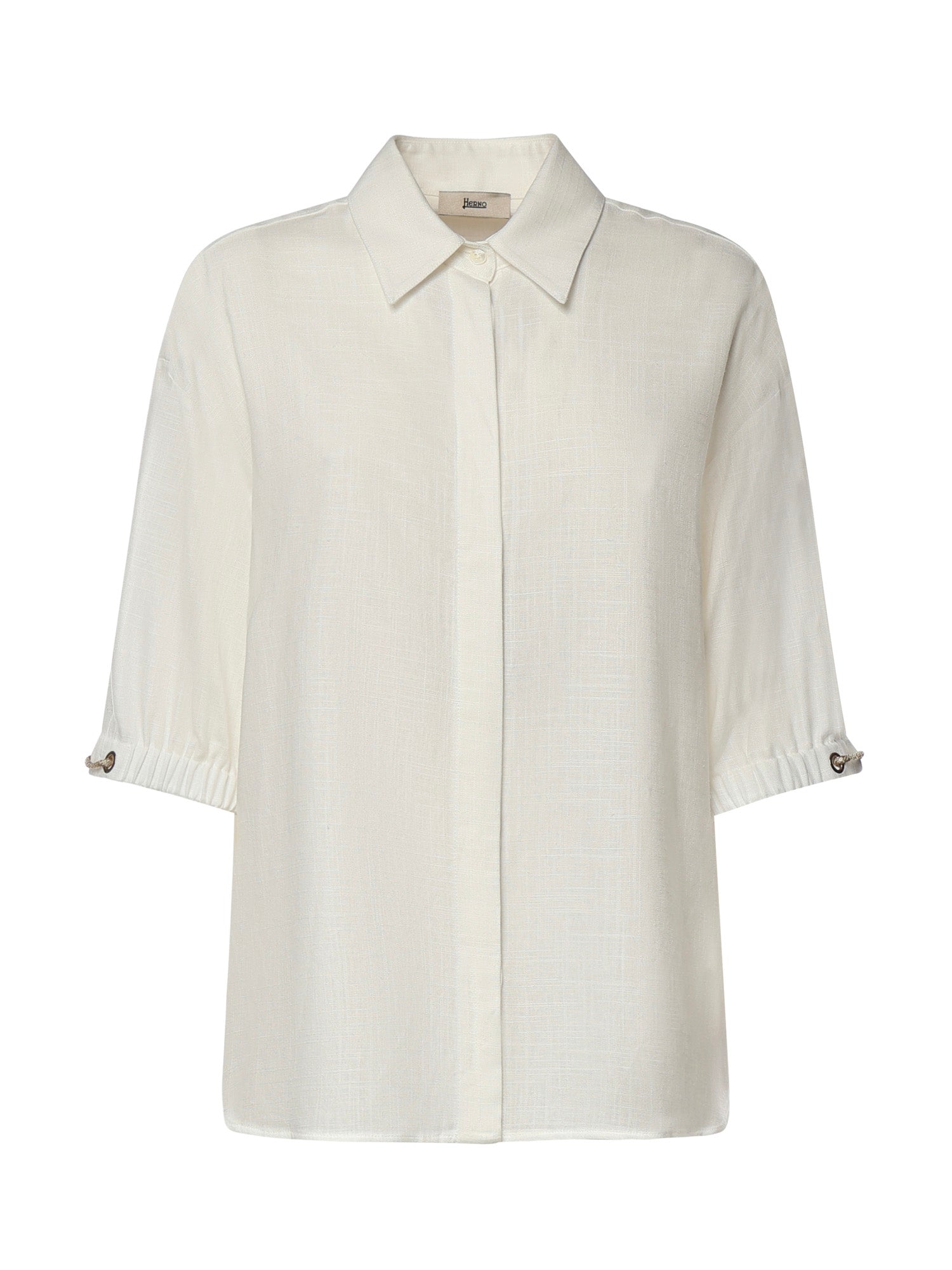 Camicia in linen blend CM000046D 126891000 HERNO 