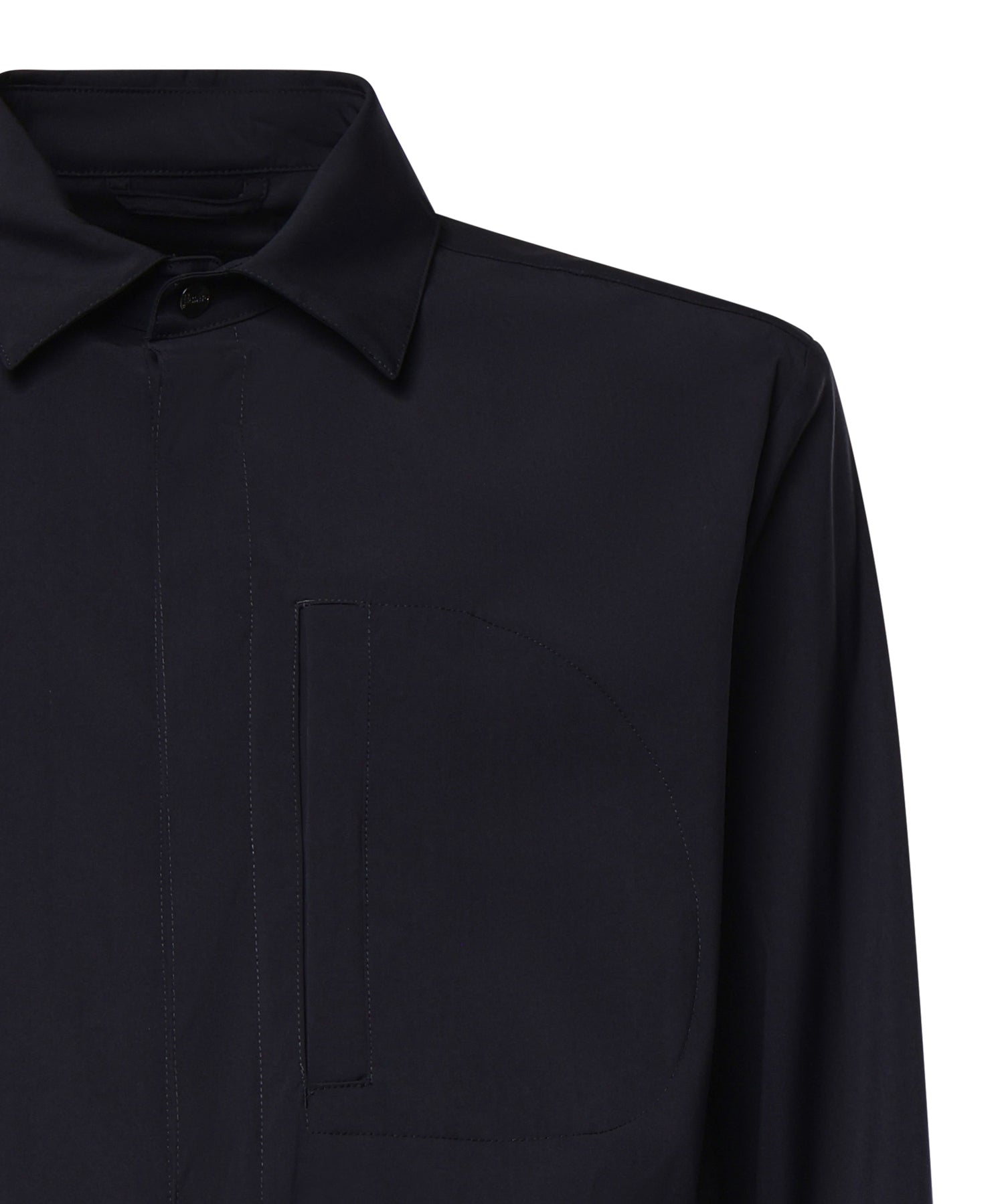 Overshirt in lana tecnica GI000495U 126829200 HERNO 