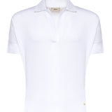 Polo in glam knit effect JPL00113D 520561000 HERNO 