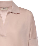 Polo in glam knit effect JPL00113D 520564035 HERNO 