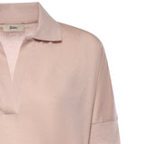Polo in glam knit effect JPL00113D 520564035 HERNO 