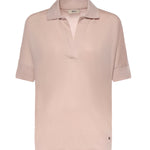 Polo in glam knit effect JPL00113D 520564035 HERNO 
