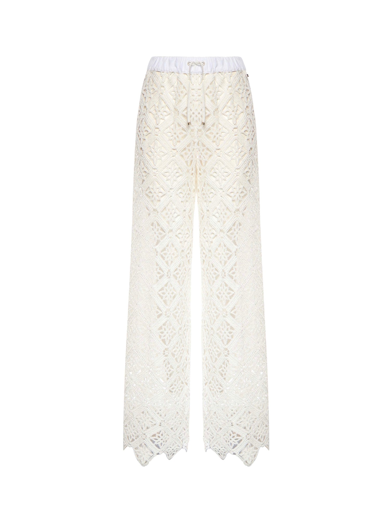 Pantaloni in misto cotone PT000252D 132951100 HERNO 