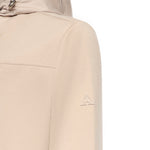 Giubbotto in misto cotone con logo HE1420005 BEIGE HESKIMO 