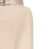 Giubbotto in misto cotone con logo HE1420005 BEIGE HESKIMO 