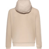 Giubbotto in misto cotone con logo HE1420005 BEIGE HESKIMO 