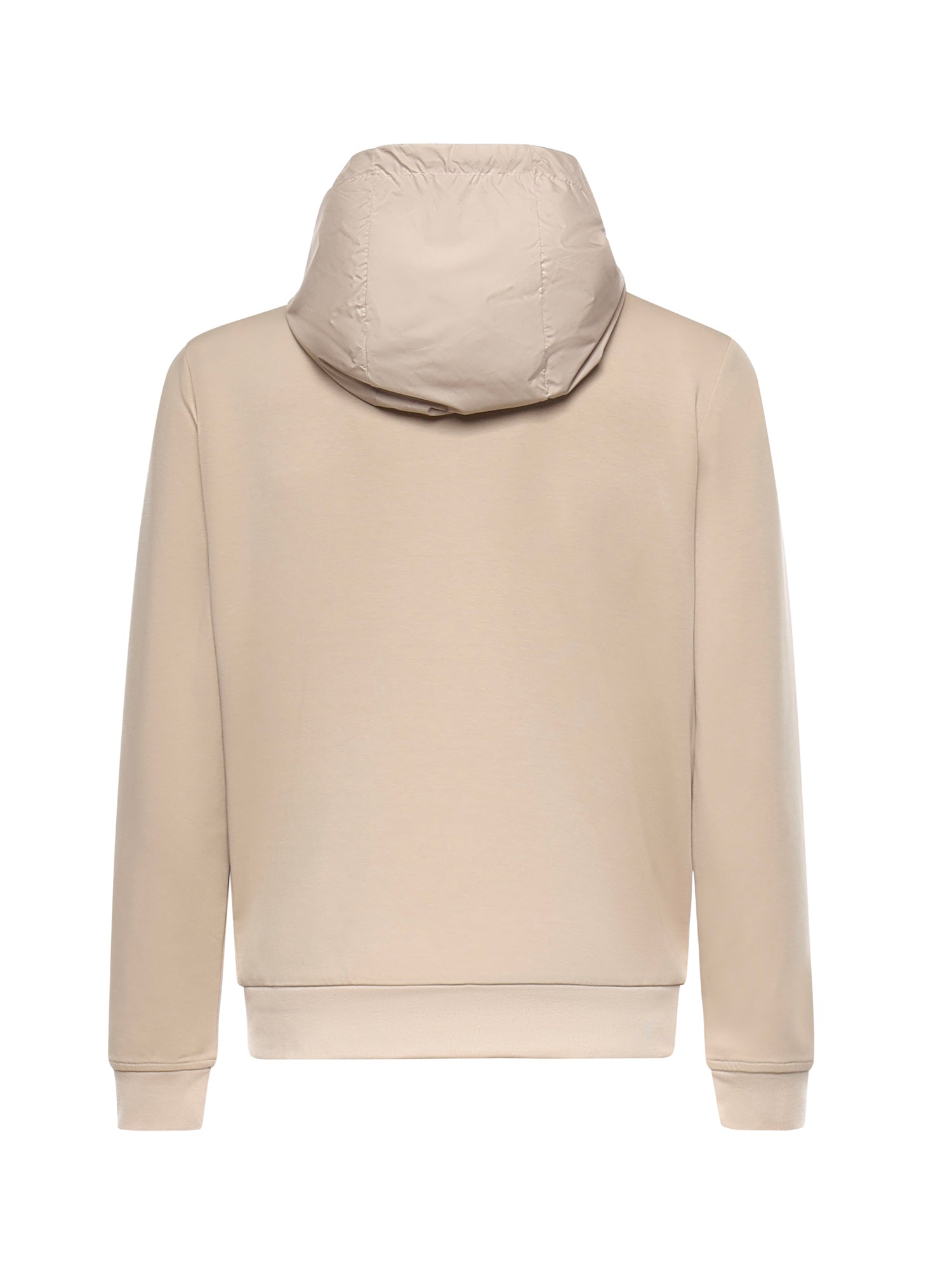 Giubbotto in misto cotone con logo HE1420005 BEIGE HESKIMO 