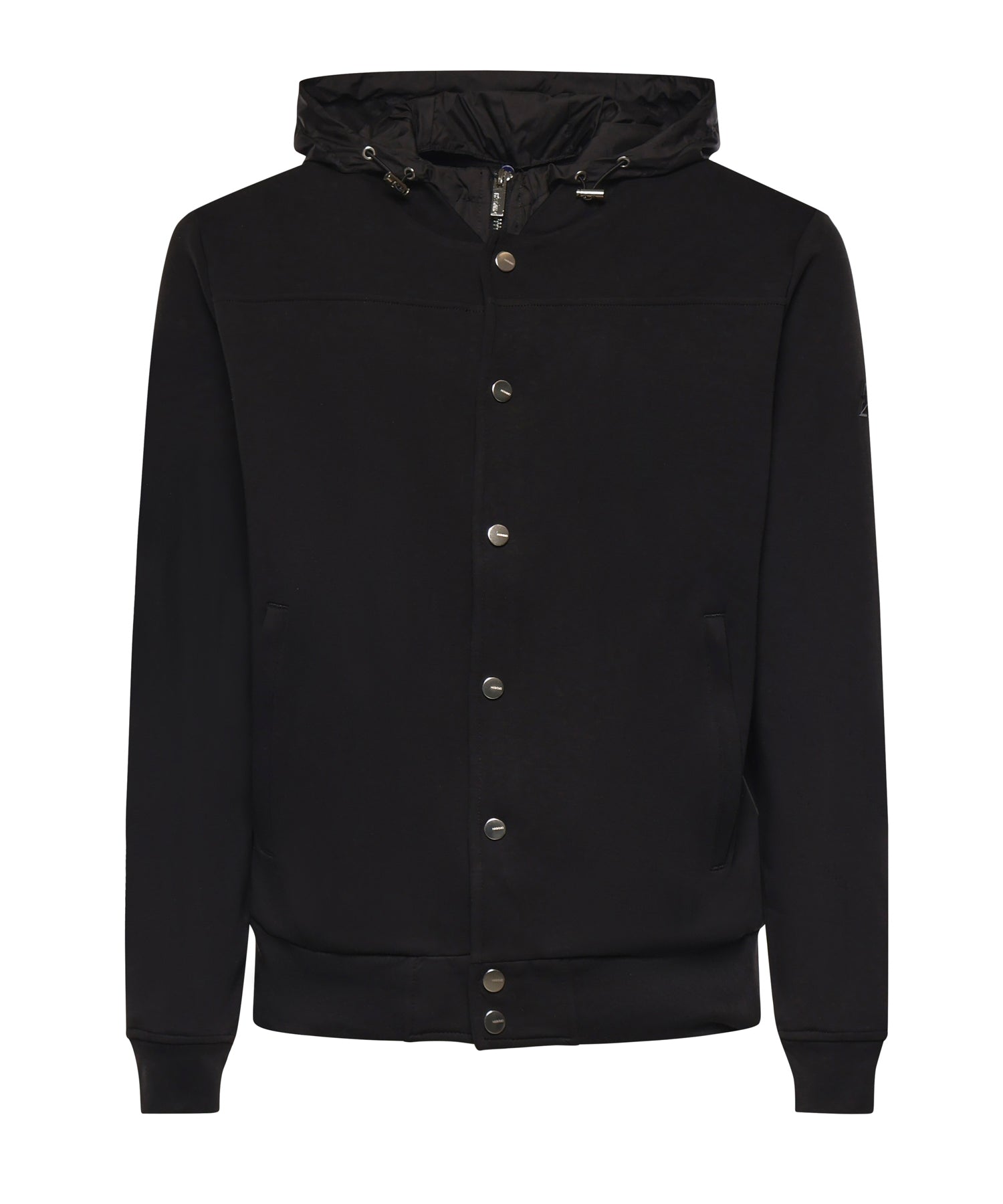 Giubbotto in misto cotone con logo HE1420005 NERO HESKIMO 