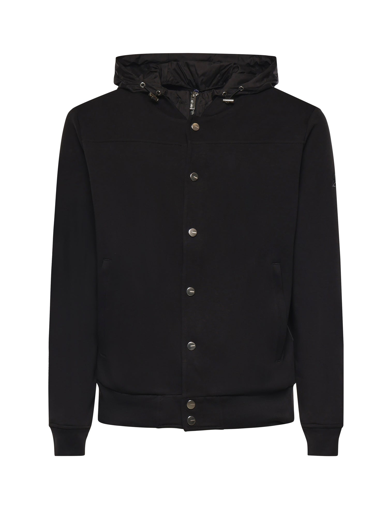 Giubbotto in misto cotone con logo HE1420005 NERO HESKIMO 