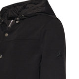 Giubbotto in misto cotone con logo HE1420005 NERO HESKIMO 