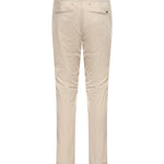Pantaloni in misto cotone HE1451005 TORTORA HESKIMO 