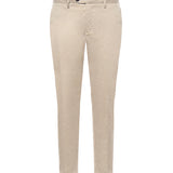 Pantaloni in misto cotone HE1451005 TORTORA HESKIMO 