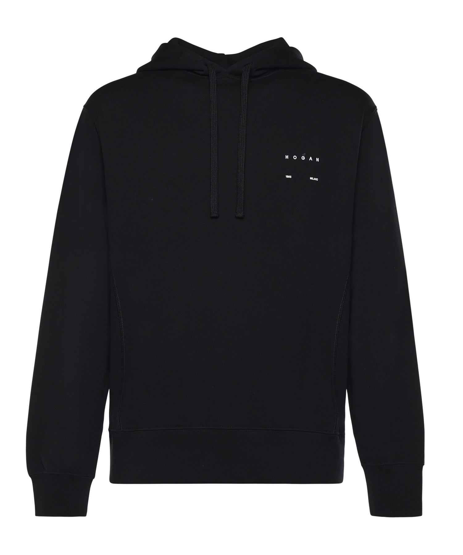 Felpa in cotone con logo KQMB5522290ZFU B999 HOGAN 