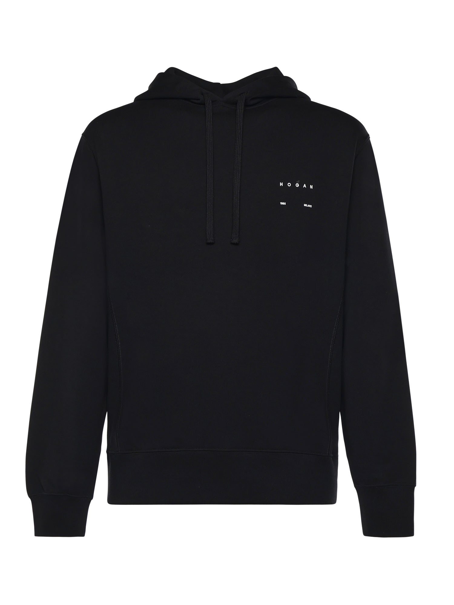 Felpa in cotone con logo KQMB5522290ZFU B999 HOGAN 