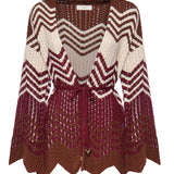 Cardigan Chevron MGKD13081  INSPIRED BY AKEP 