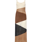 Abito lungo in maglia VSKD13069  INSPIRED BY AKEP 
