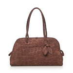 Borsa bowling in pelle scamosciata 25EBAU00417AC07A09 880 JACQUEMUS 