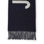 Sciarpa con frange e logo ACU00435AOT4001 380 JACQUEMUS 