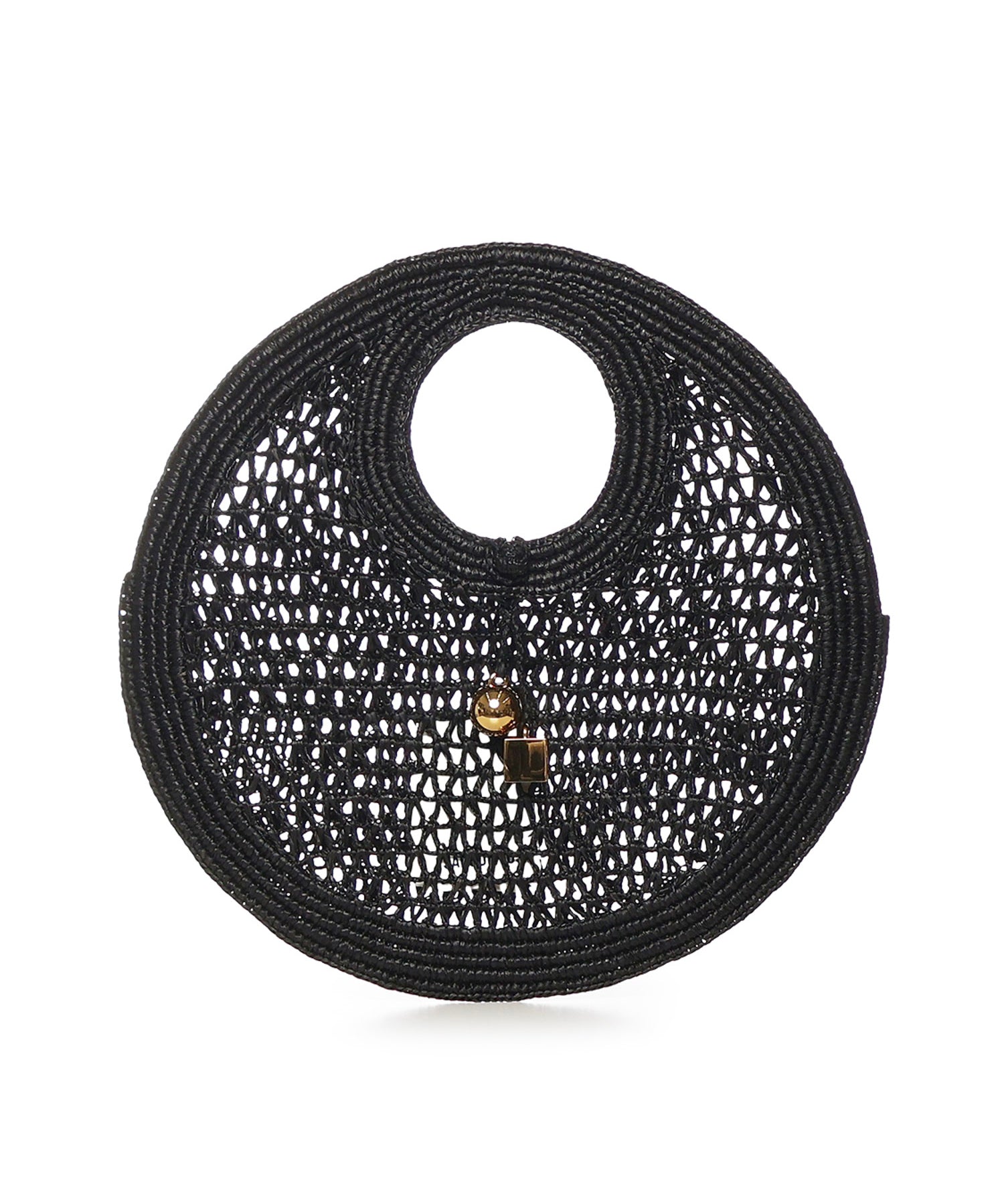 Borsa Le Petit Rond Spiaggia in rafia BAW00420AW00513 990 JACQUEMUS 