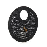 Borsa Le Petit Rond Spiaggia in rafia BAW00420AW00513 990 JACQUEMUS 