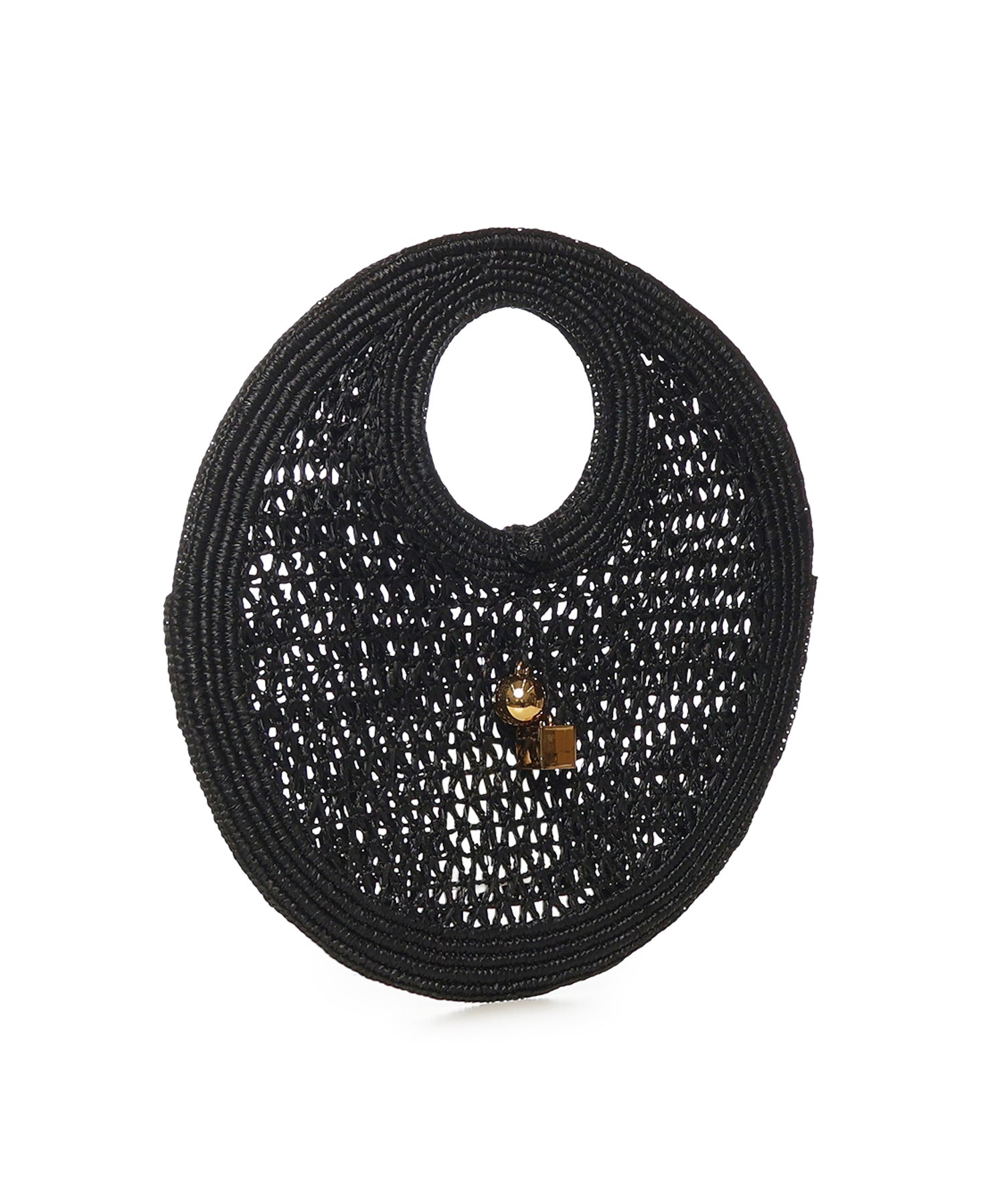 Borsa Le Petit Rond Spiaggia in rafia BAW00420AW00513 990 JACQUEMUS 