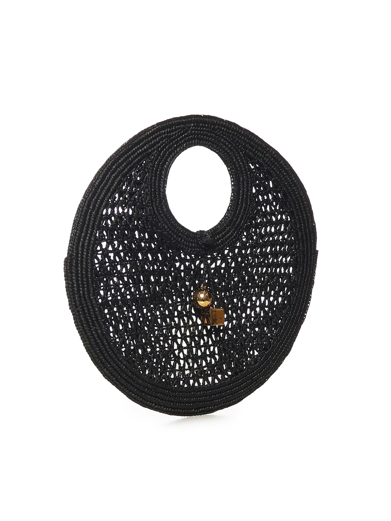 Borsa Le Petit Rond Spiaggia in rafia BAW00420AW00513 990 JACQUEMUS 