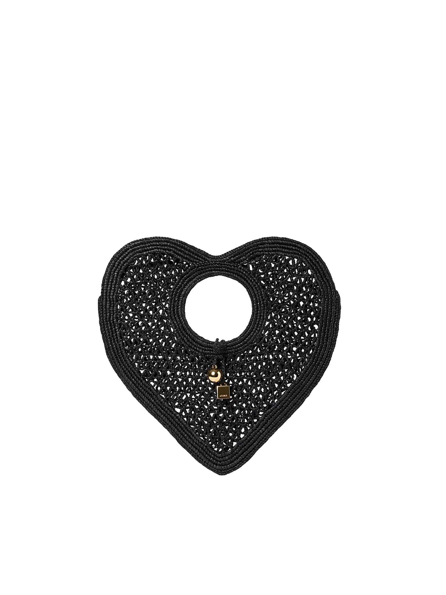 Borsa a mano Spiaggia Coeur Small in rafia BAW00460AW00513 990 JACQUEMUS 
