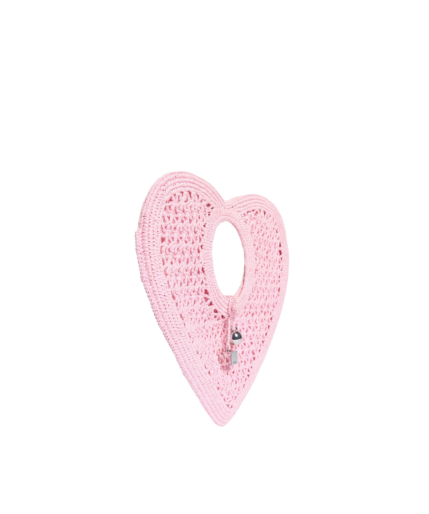 Borsa a mano Spiaggia Coeur Small in rafia BAW00460AW00623 410 JACQUEMUS 