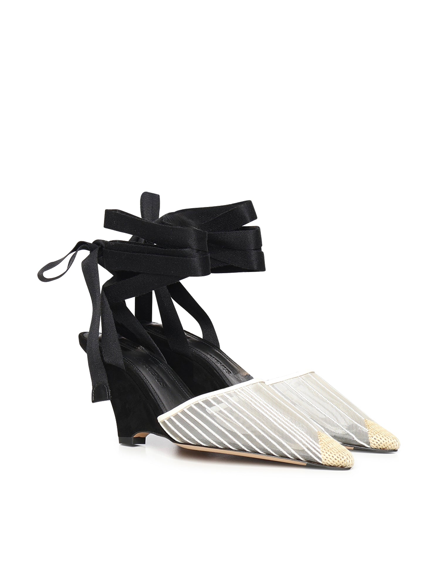 Espadrillas con zeppa FOW00196AW00661 100 JACQUEMUS 