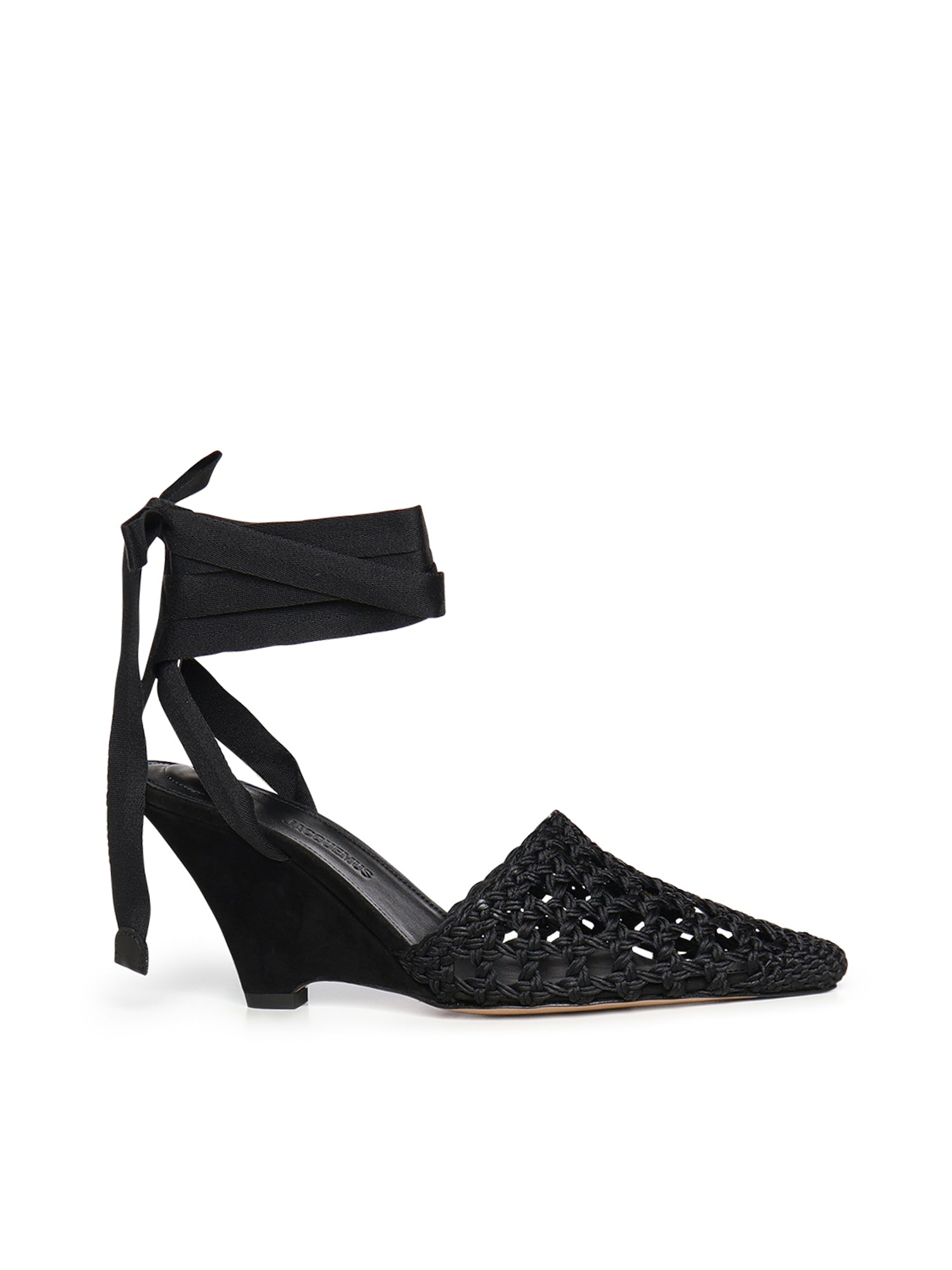 Espadrillas con zeppa FOW00196AW00816 990 JACQUEMUS 