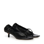 Sandali infradito con tacco in nappa FOW00204AC27L26 990 JACQUEMUS 