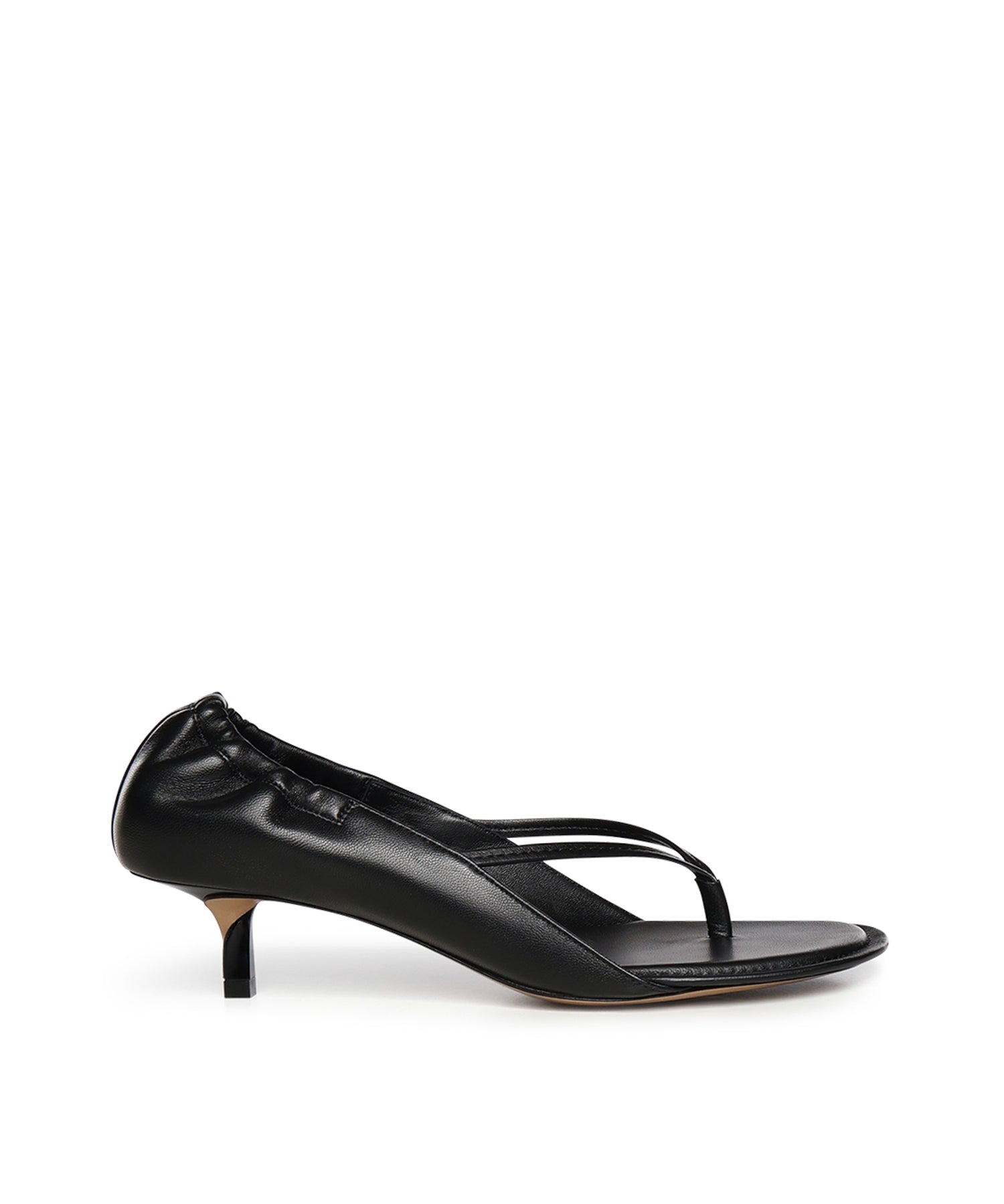 Sandali infradito con tacco in nappa FOW00204AC27L26 990 JACQUEMUS 