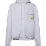 Felpa con cappuccio Torneo HOM00302AJ00262 9CI JACQUEMUS 