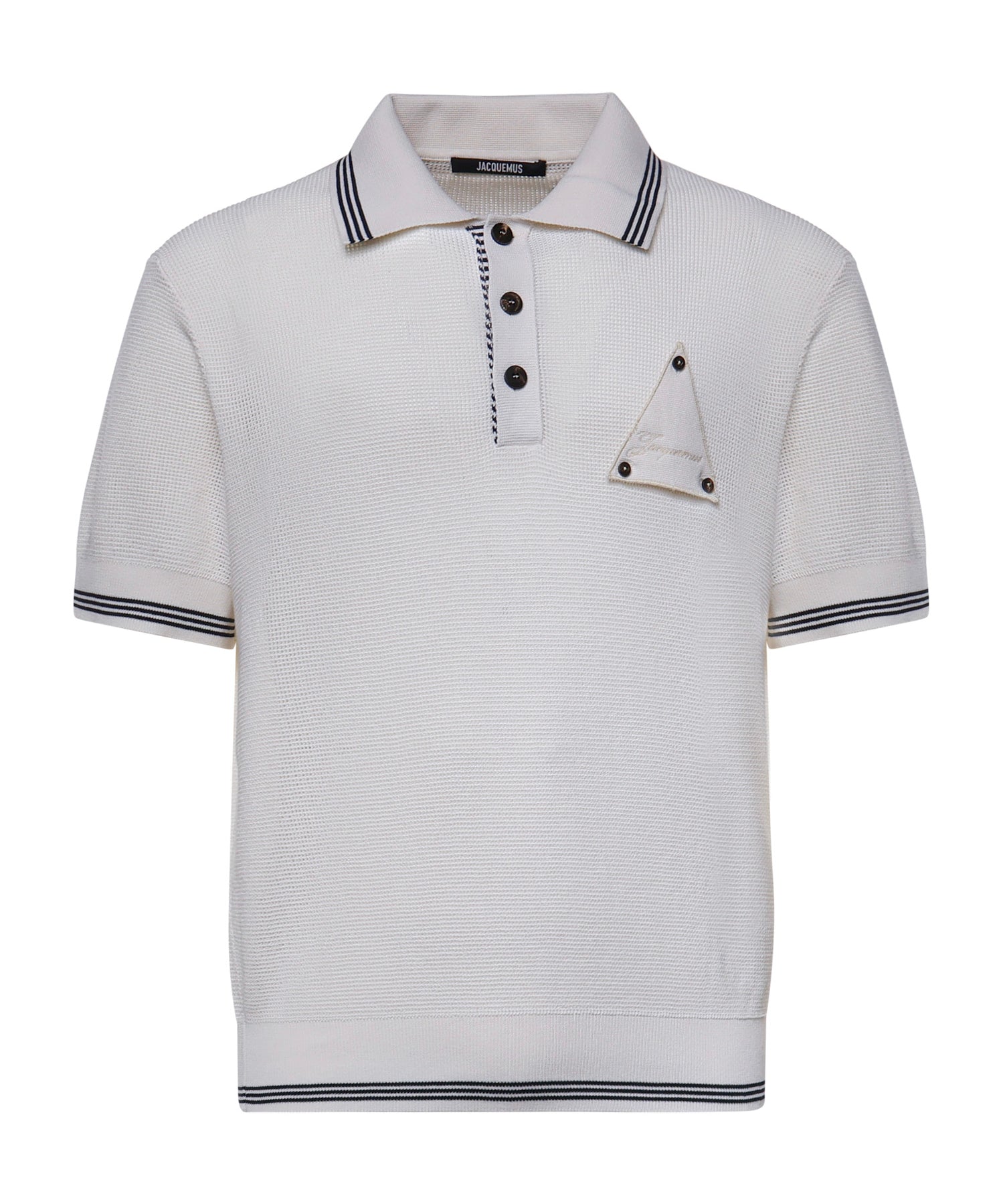 Polo Voilier in seta e cotone POM00618AK00318 100 JACQUEMUS 