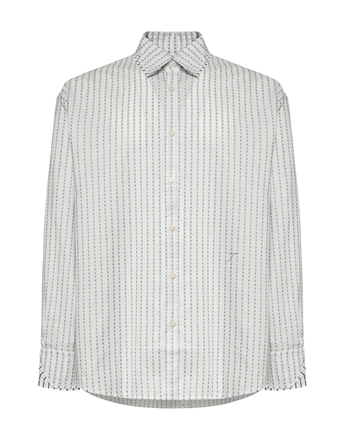 Camicia Letro a righe in cotone SHM00572AW00779 1LX JACQUEMUS 