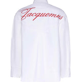 Camicia La Chemisier Atelier in popeline di cotone SHM00588AW00648 100 JACQUEMUS 