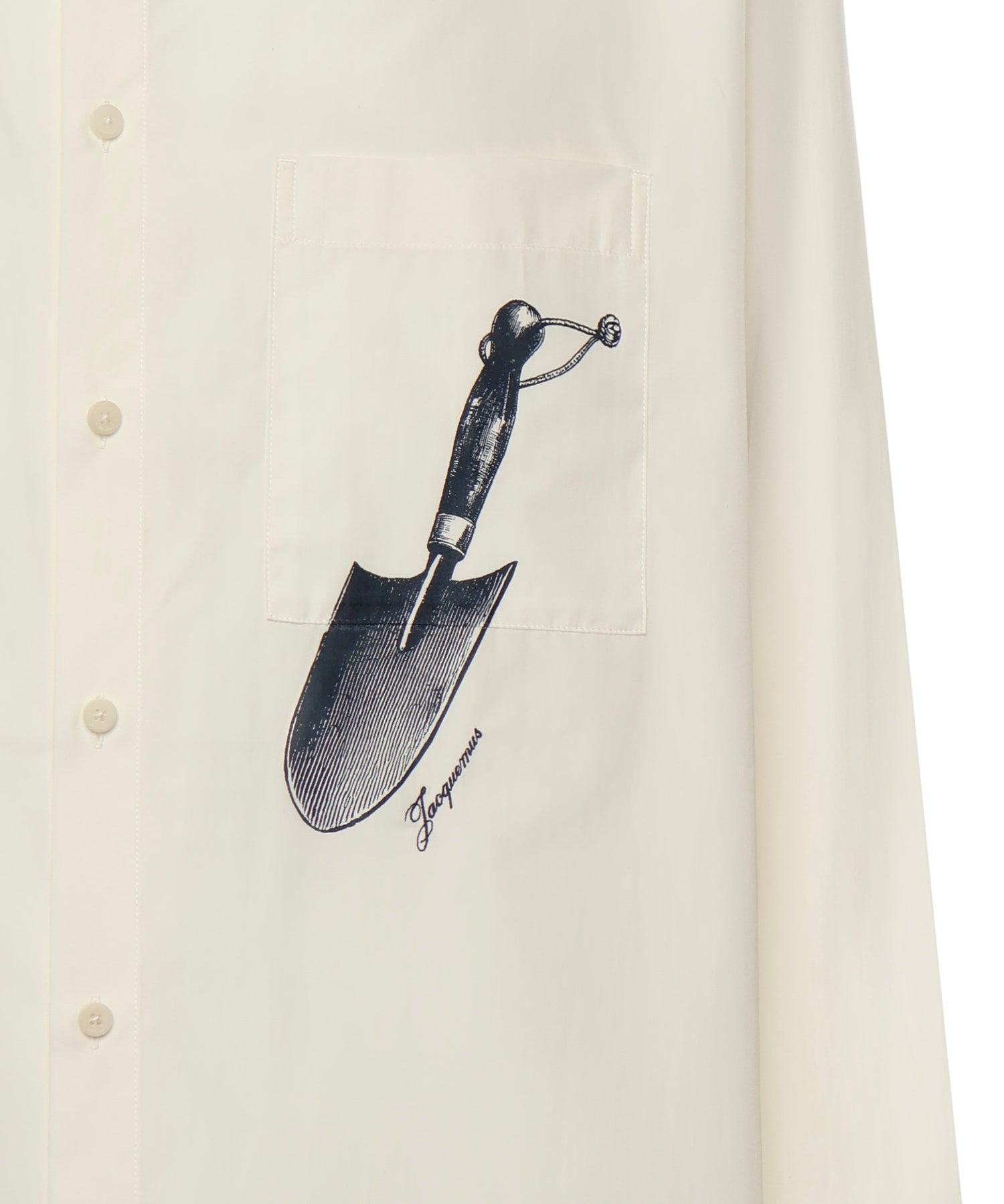 Camicia La Chemise Camargue in cotone SHM00605AW00691 3GR JACQUEMUS 