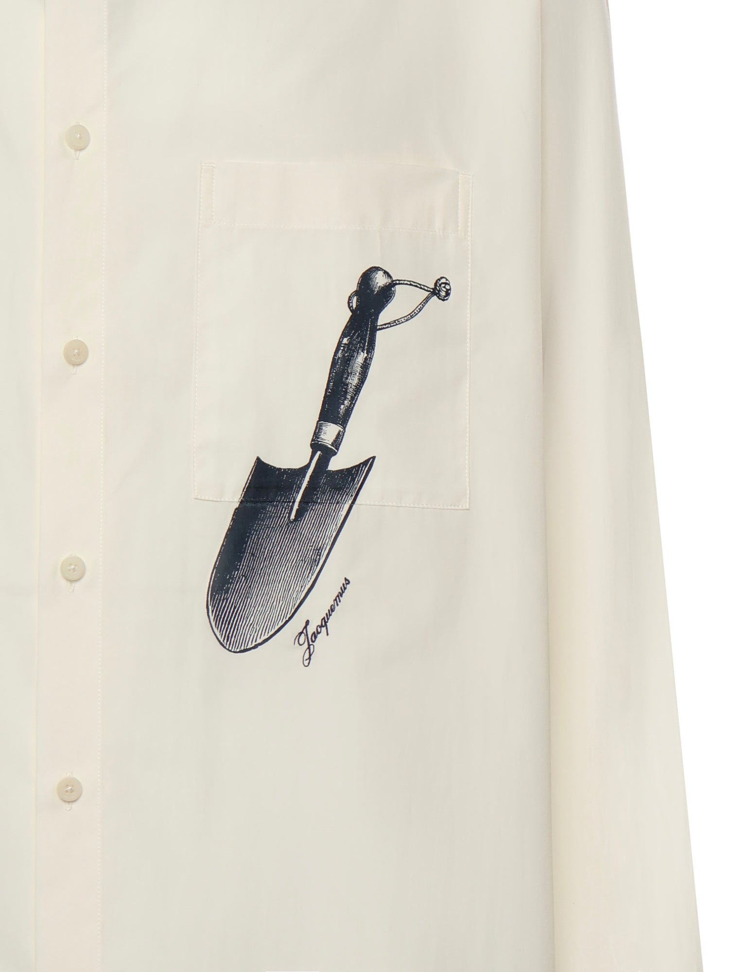 Camicia La Chemise Camargue in cotone SHM00605AW00691 3GR JACQUEMUS 
