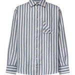 Camicia La Chemise Voilier a righe in cotone e lino SHM00624AW00855 3JK JACQUEMUS 